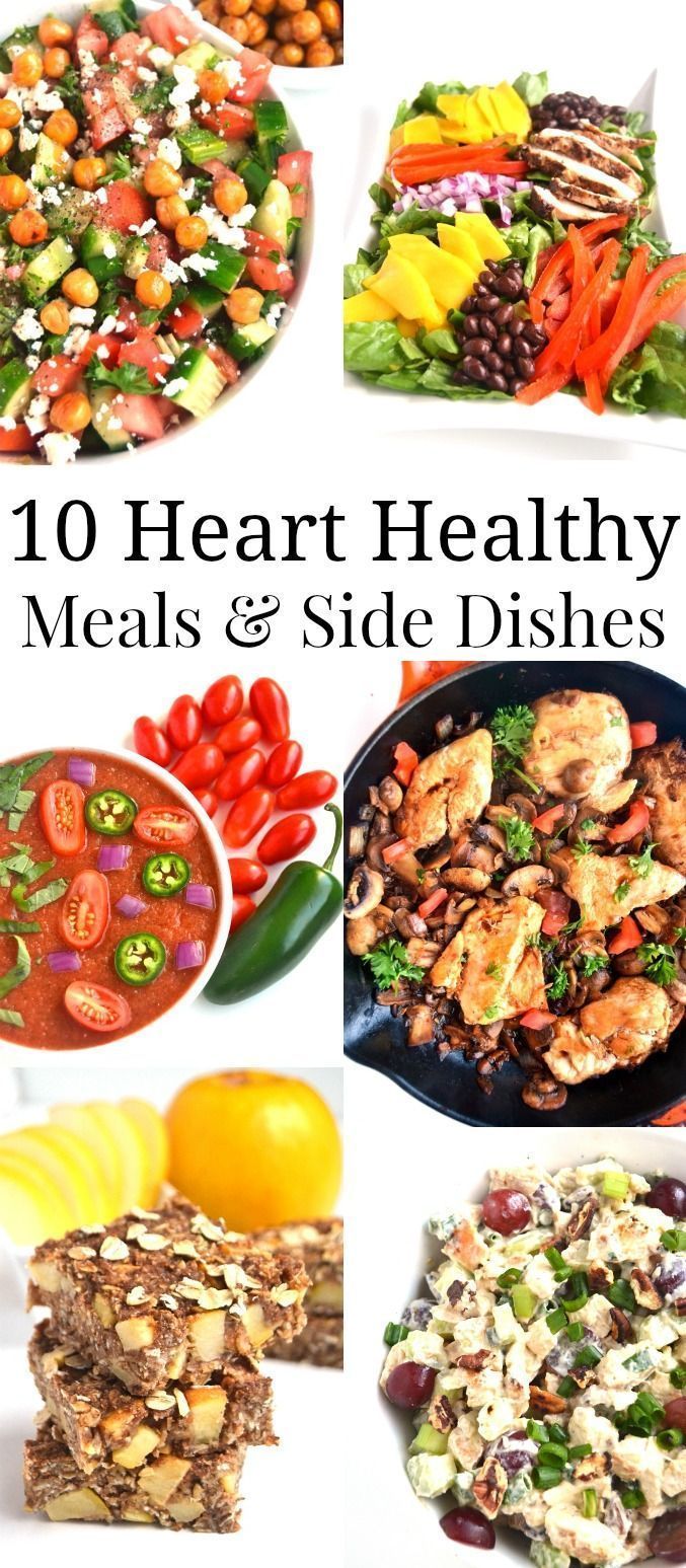 10 Heart Healthy Meals and Side Dishes -   12 healthy recipes For College Students eating clean ideas