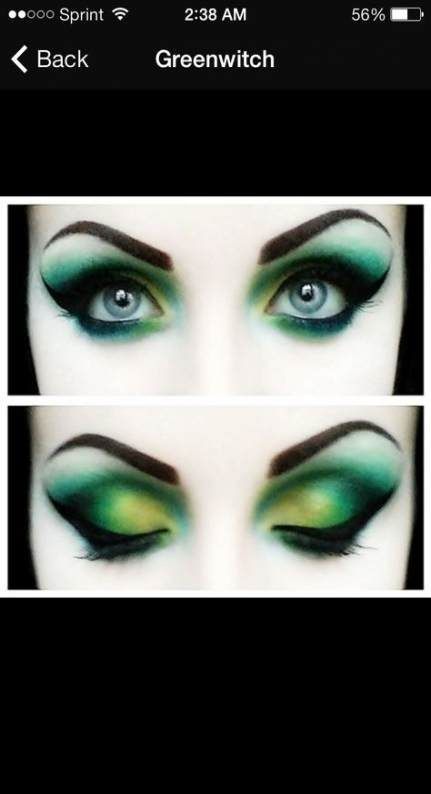 30+ Ideas Party Makeup Green Eyes Poison Ivy For 2019 -   12 makeup Party green ideas
