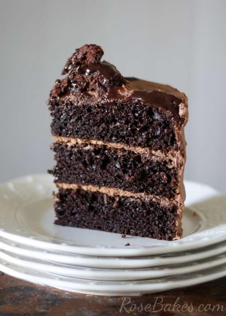 One Bowl Chocolate Cake (from scratch) | Rose Bakes -   15 cake Chocolate square ideas