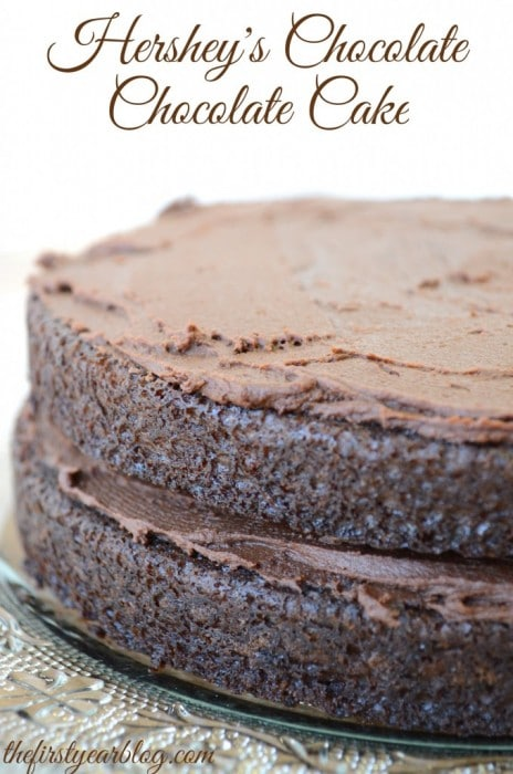 Hersheys Chocolate Chocolate Cake | The First Year -   15 cake Chocolate square ideas