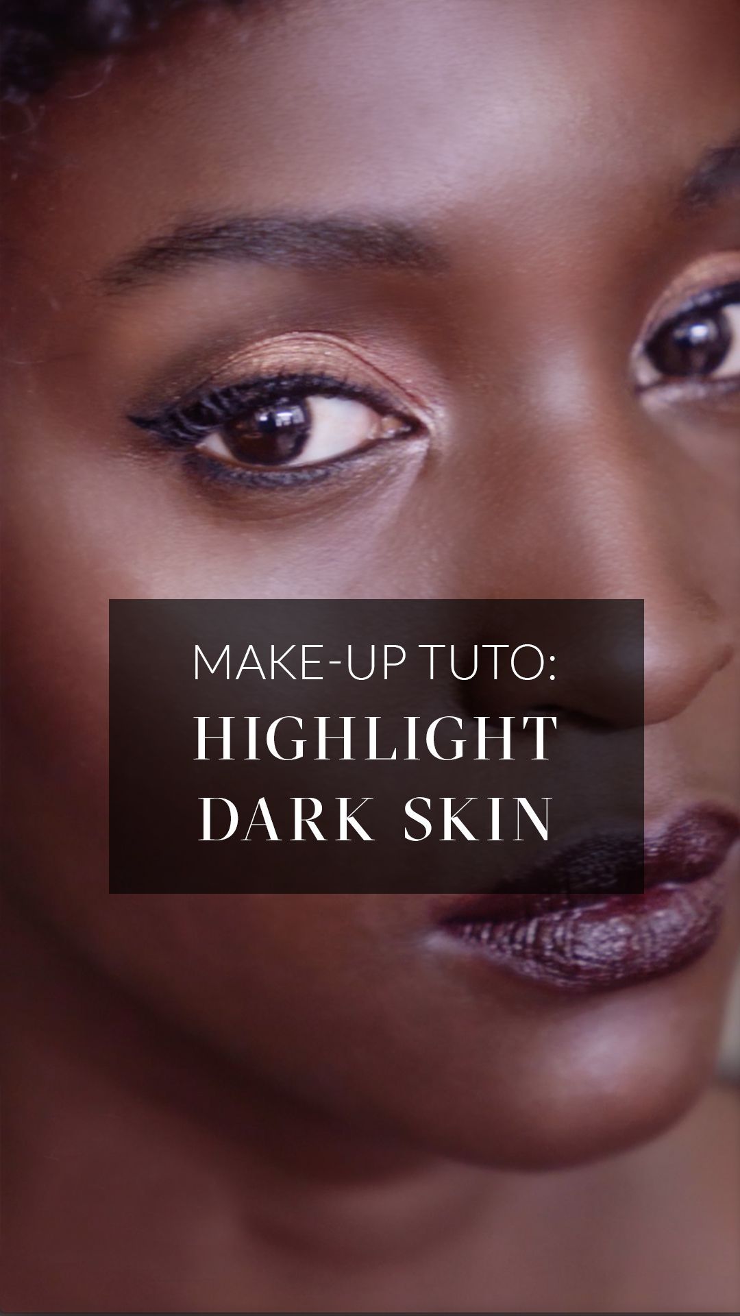 Make-up tutorial: highlights for dark skin -   15 makeup Highlighter dark skin ideas