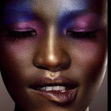 15 makeup Highlighter dark skin ideas