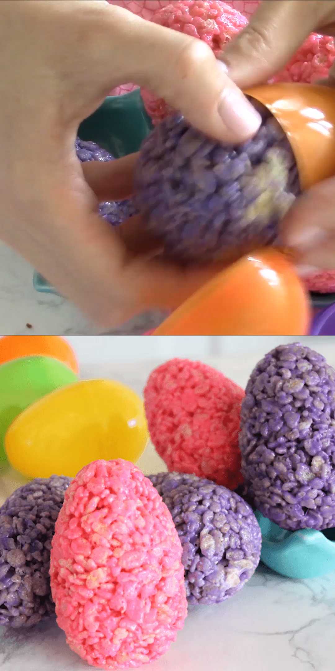Rice Krispy Easter Eggs Recipe -   17 desserts For Kids birthday ideas