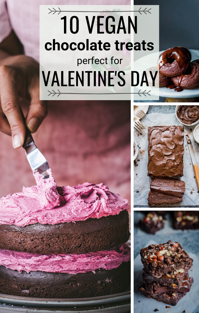 10 Vegan Chocolate Desserts for Valentine's Day -   17 desserts Vegan food processor ideas