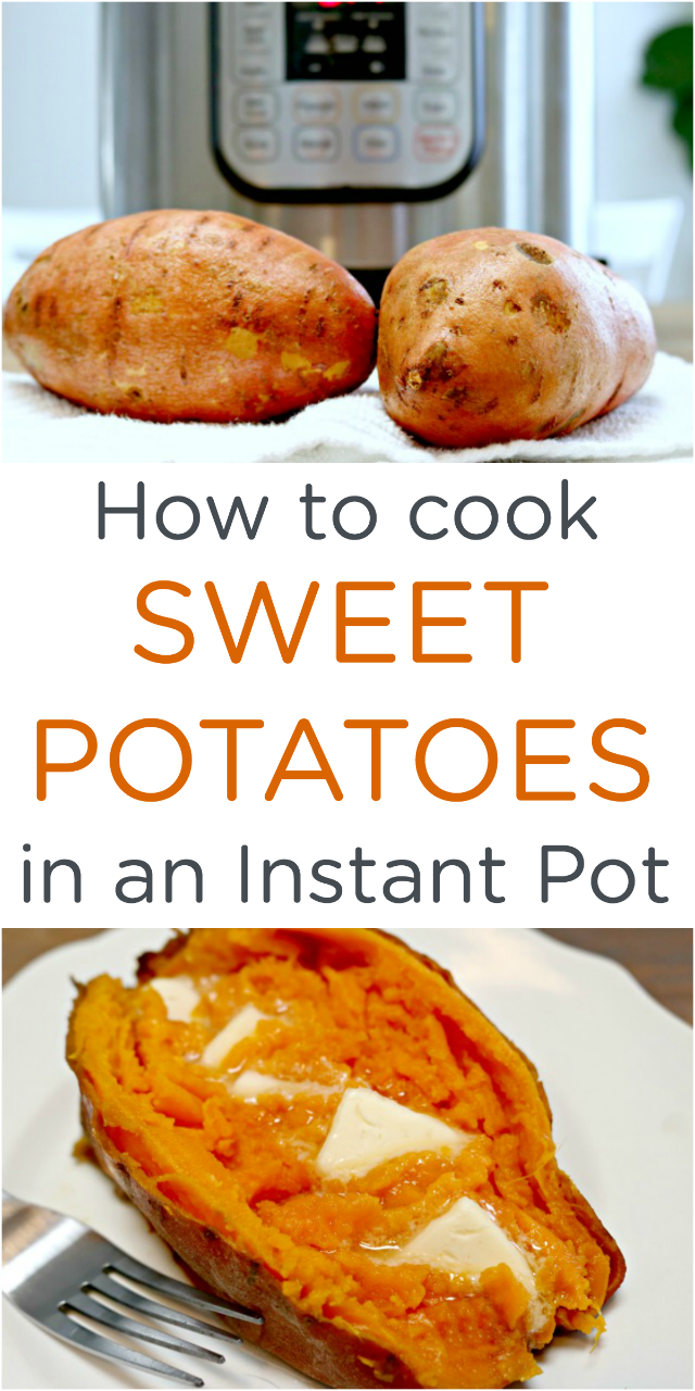 How to Cook Easy Instant Pot Sweet Potatoes -   17 healthy recipes Sweet easy snacks ideas