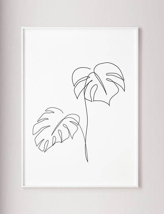 17 plants Illustration minimalist ideas