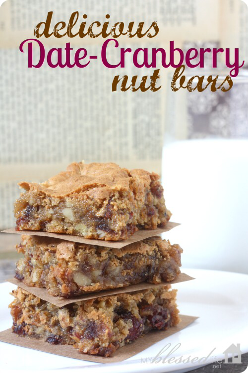 Date Bar Recipe | My Blessed Lifeв„ў -   19 desserts Bars dads ideas