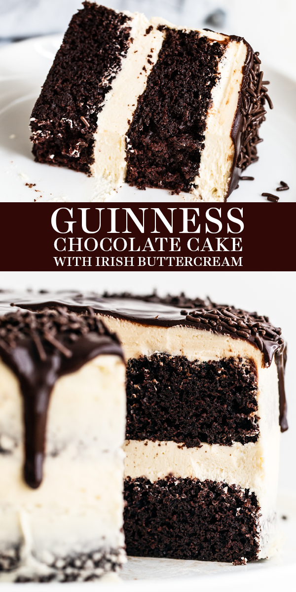 Guinness Chocolate Cake with Irish Buttercream -   19 desserts sweet treats ideas