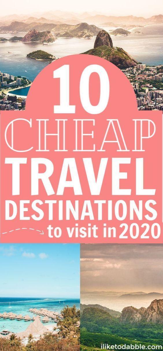 19 travel destinations Budget adventure ideas