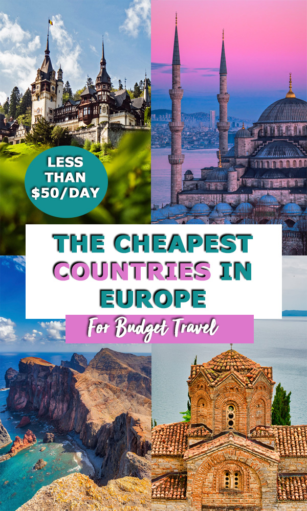 18 of the Cheapest Countries in Europe For Travel in 2019 - The Globetrotter GP -   19 travel destinations Budget adventure ideas