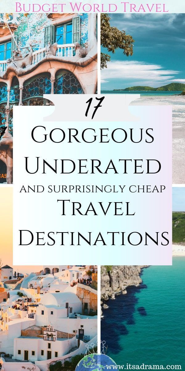 19 travel destinations Budget adventure ideas