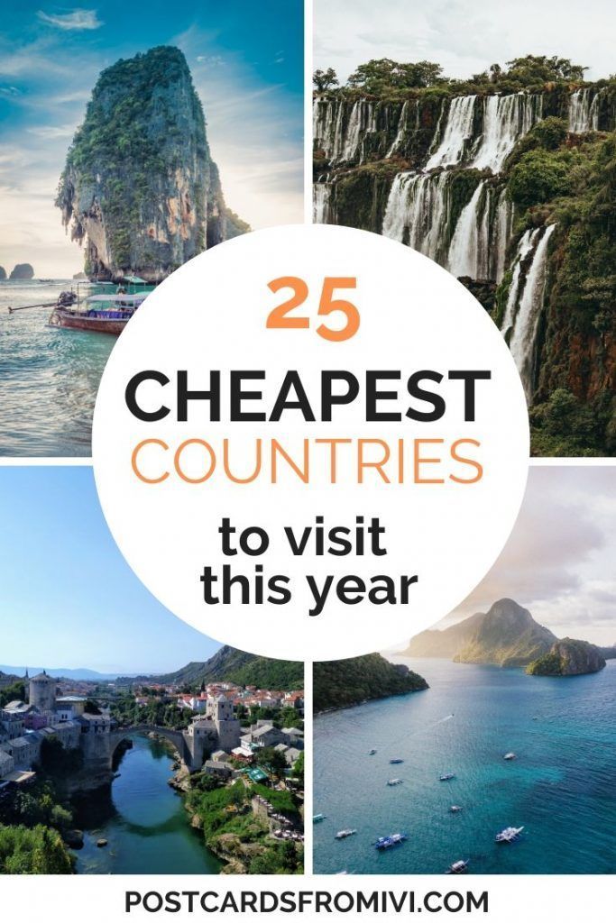 25 cheapest countries to visit in 2020 | Countries to visit, Travel inspiration, Places to travel -   19 travel destinations Budget adventure ideas