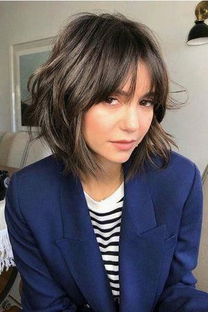 These Haircuts Are Going to be Huge in 2020 -   21 shag hairstyles For Round Faces ideas