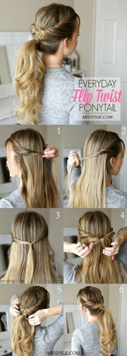 40+  ideas hairstyles for school ponytail -   9 cool hairstyles For School ideas