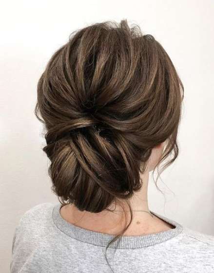 16 trendy hair wedding updo elegant prom -   9 hair Bun prom ideas