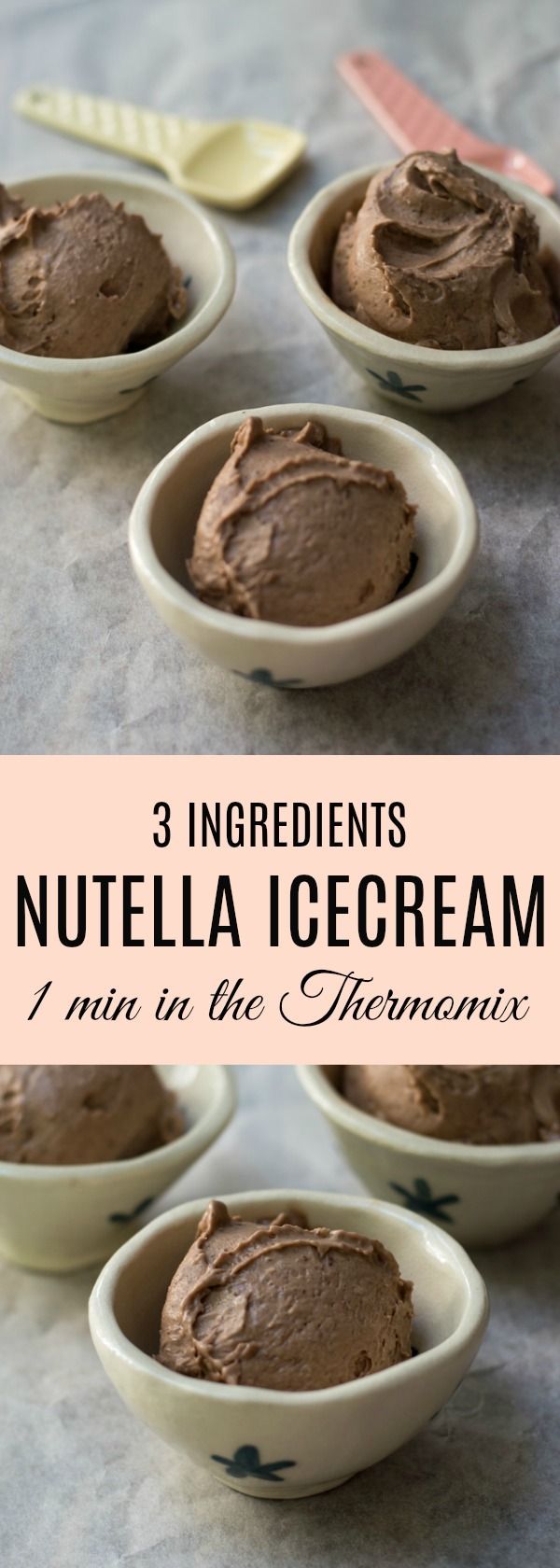 Thermomix Nutella Ice Cream | Thermomix Diva -   11 desserts Light thermomix ideas