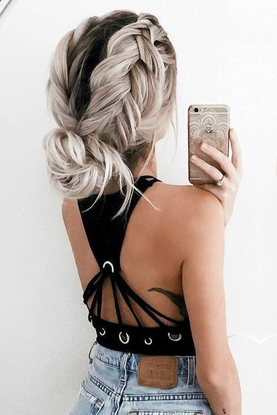 10 Easy Hairstyles to Wear for Summer -   11 summer hairstyles Braided ideas