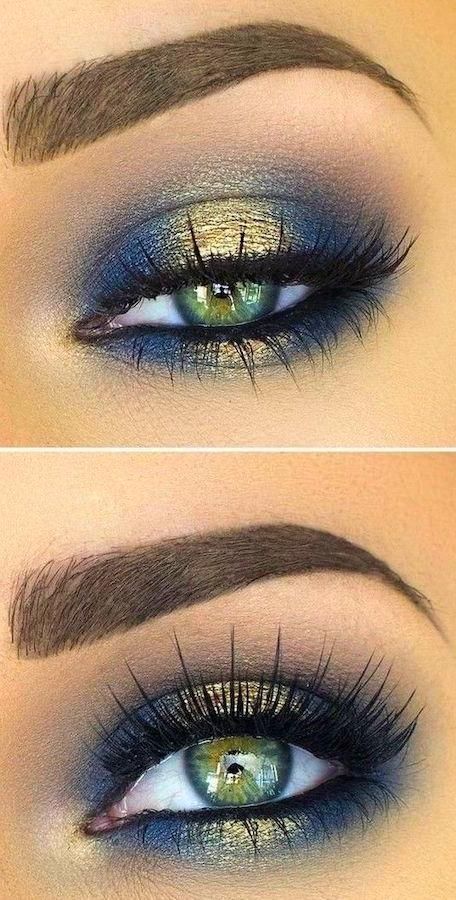 Eye Makeup -   12 makeup Gold green ideas