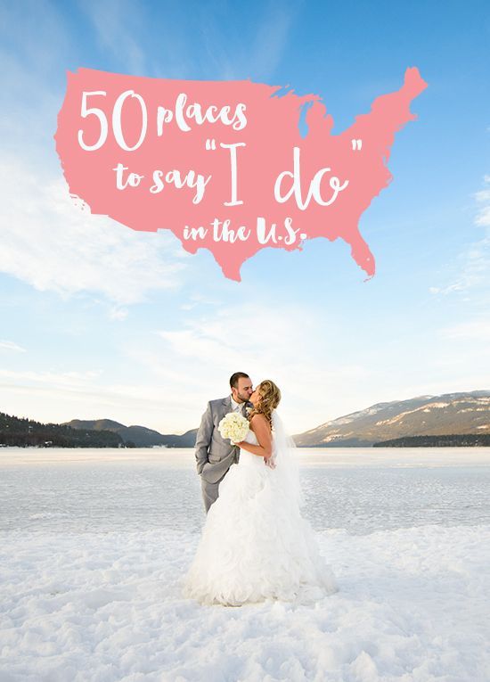 50 Places to Say I Do in the US -   12 wedding Destination united states ideas