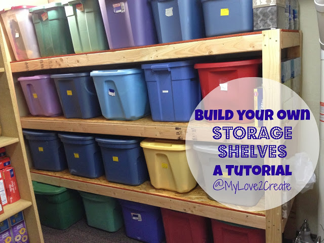 Storage Shelves, a tutorial -   13 DIY Clothes Storage shelves ideas