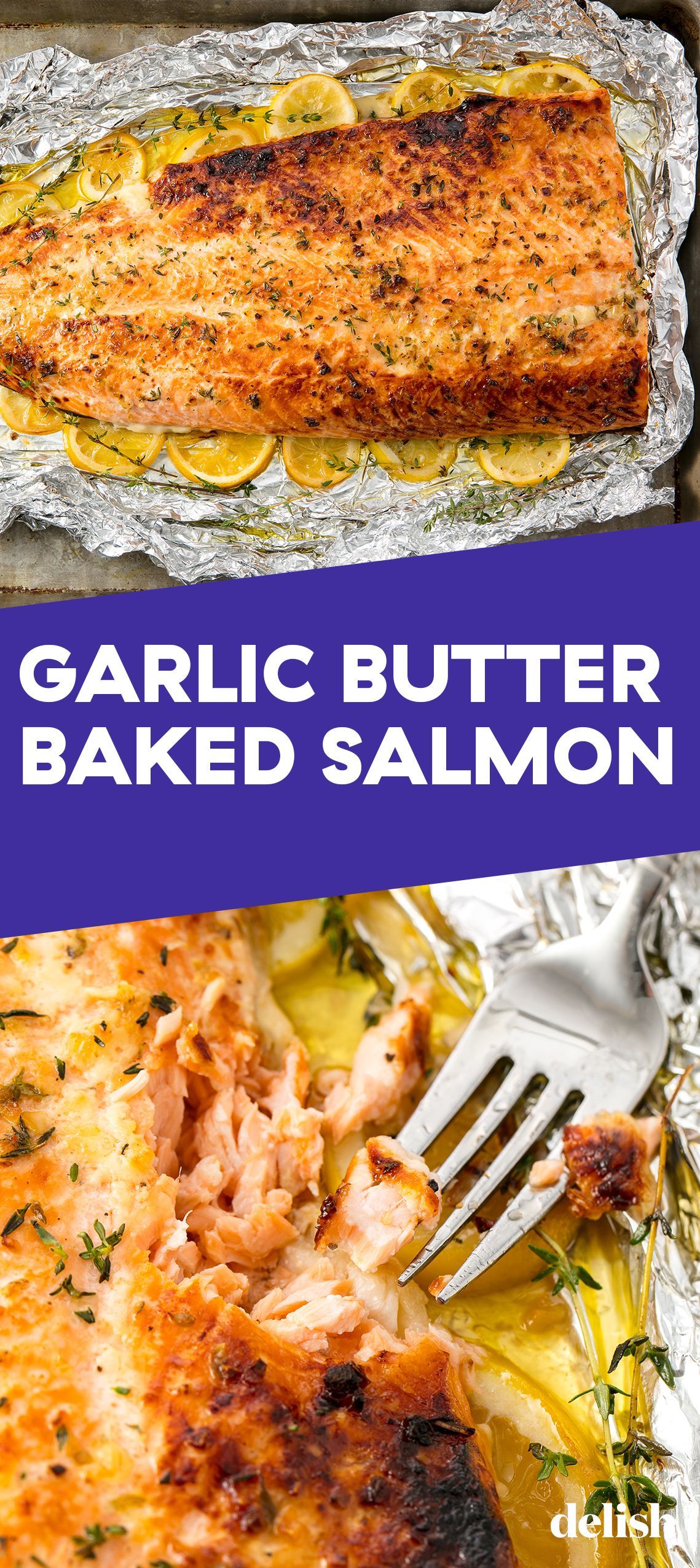 Baked Garlic Butter Salmon -   13 healthy recipes Salmon garlic butter ideas