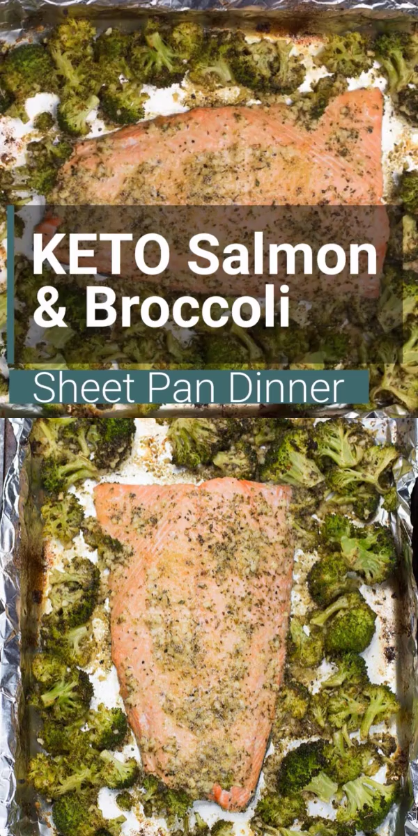 Keto Garlic Butter Salmon and Broccoli Sheet Pan Dinner -   13 healthy recipes Salmon garlic butter ideas