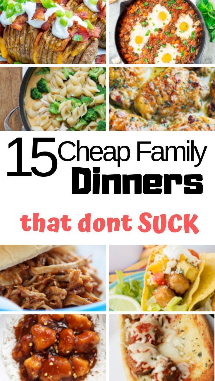 15 Budget Friendly Dinners for Families - High Five Dad -   14 healthy recipes On A Budget cleanses ideas