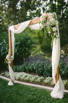 14 Backyard Wedding Decor Hacks for the Most Insta-Worthy Nuptials Ever -   14 wedding Backyard backdrop ideas