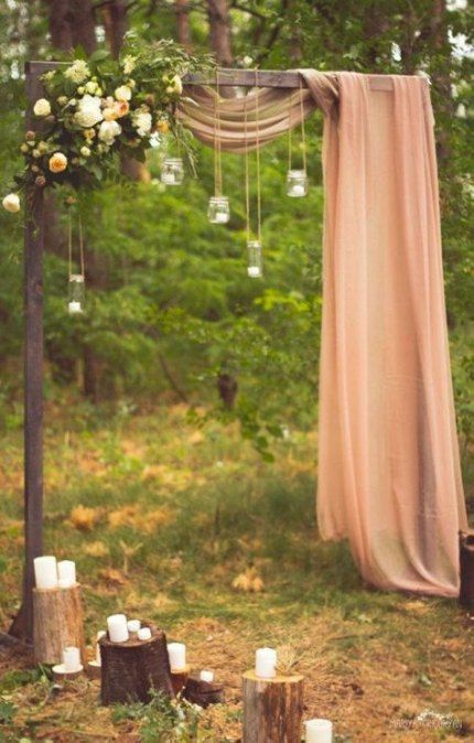 42+ trendy backyard wedding ideas on a budget ceremony backdrop -   14 wedding Backyard backdrop ideas