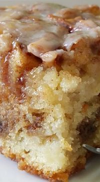 Apple Cinnamon Roll Cake -   16 brunch desserts ideas
