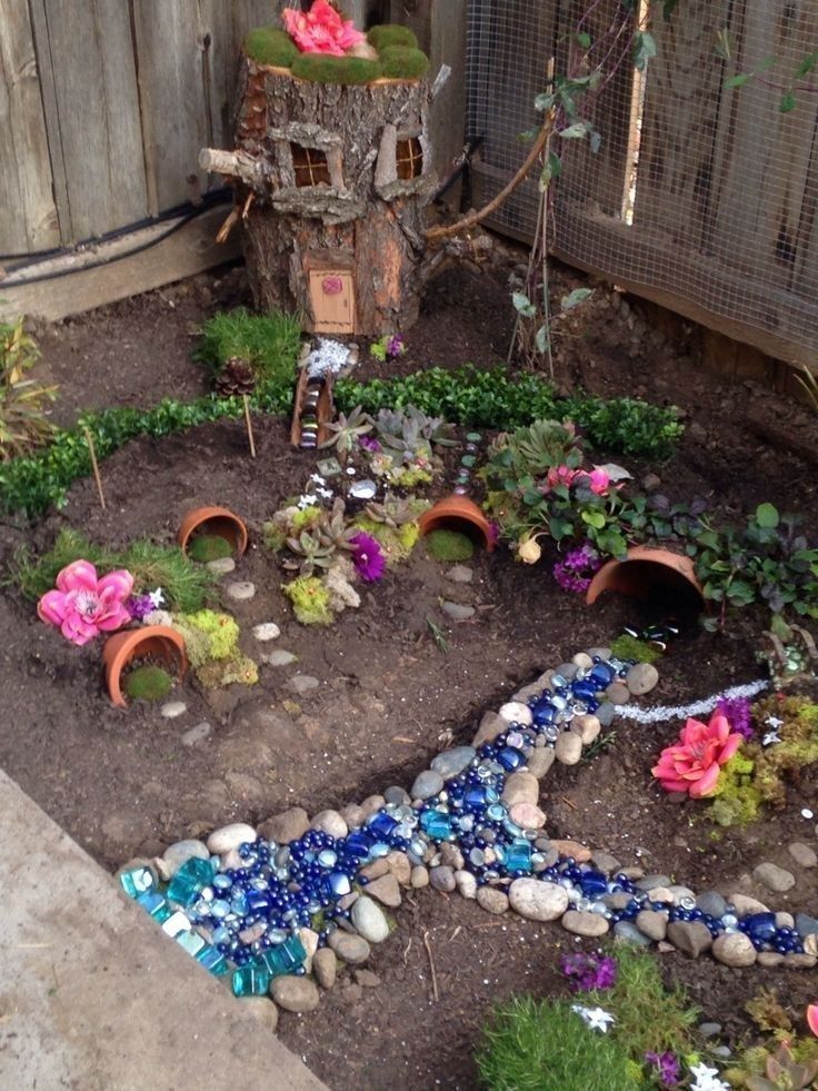 20+ Inspiring Gnome Garden And Fairy Garden Design Ideas To Copy Right Now -   16 garden design stone ideas