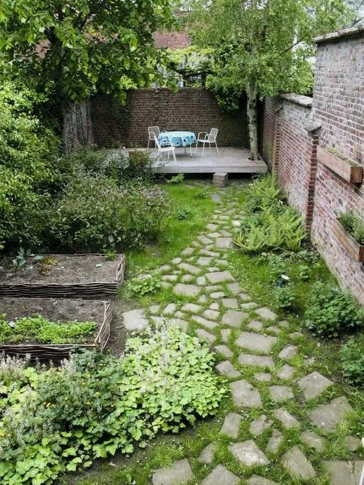 16 garden design stone ideas
