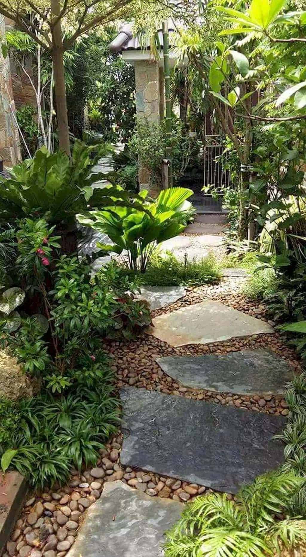50 Very Creative And Inspiring Garden Stone Pathway Ideas -   16 garden design stone ideas