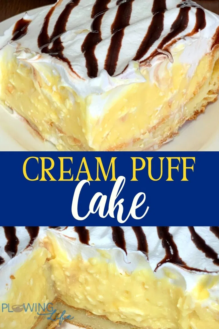 Cream Puff Cake -   17 cake Easy whipped topping ideas