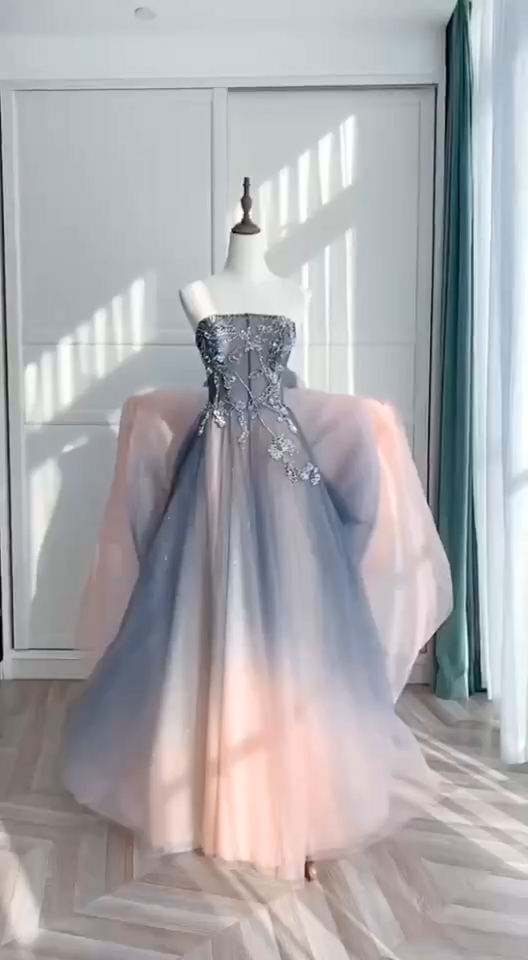 Ombre Prom Dress -   18 dress Beautiful unique ideas