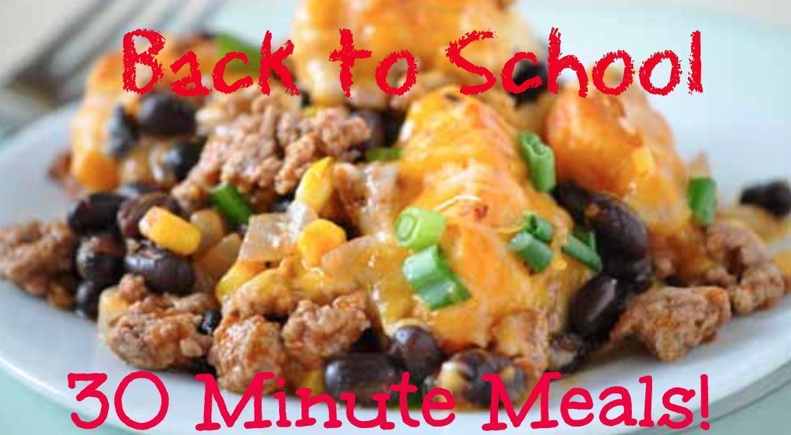 Quick Family Dinner Ideas - Back To School Dinner Recipes! -   18 healthy recipes For School dinners ideas