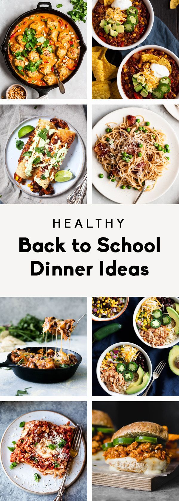 18 healthy recipes For School dinners ideas