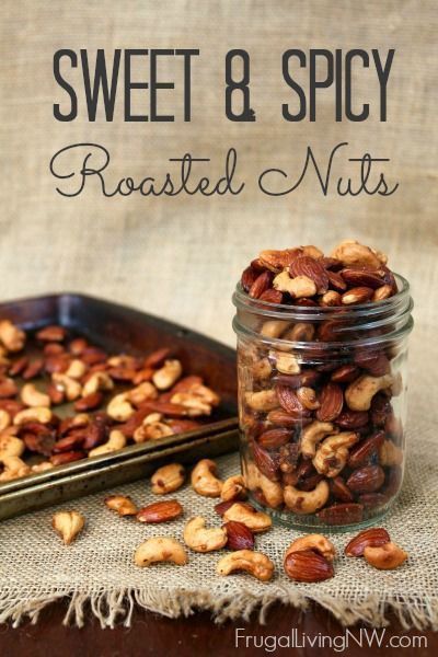 Sweet and spicy roasted nuts (recipe) -   18 healthy recipes Simple maple syrup ideas