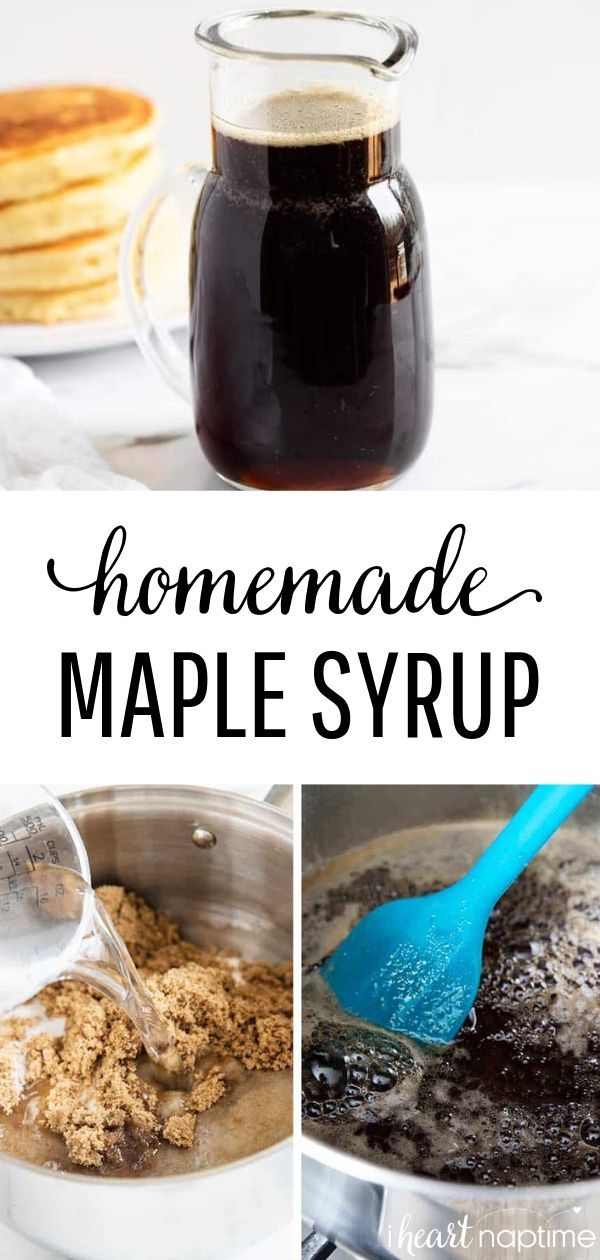 Homemade Maple Syrup -   18 healthy recipes Simple maple syrup ideas