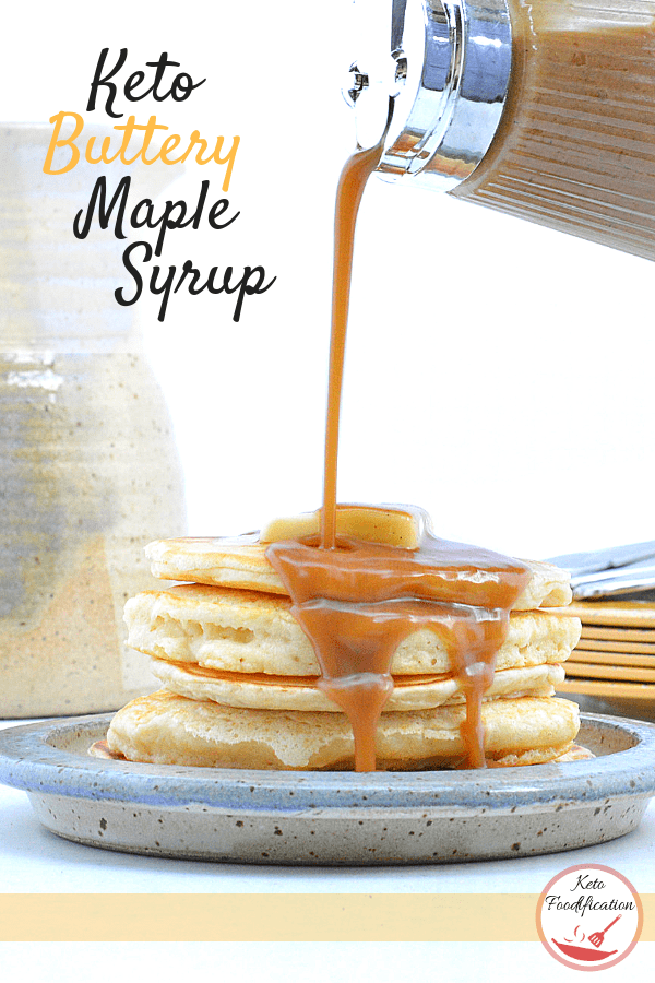Keto Buttery Maple Syrup -   18 healthy recipes Simple maple syrup ideas