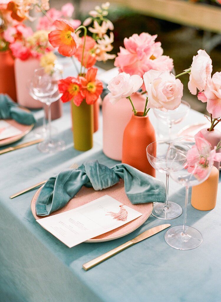 A Modern, Colorful Greenhouse Wedding Editorial at Christianson's Nursery — Gather Design Company | Seattle Wedding Florist and Event Design -   18 wedding Design summer ideas