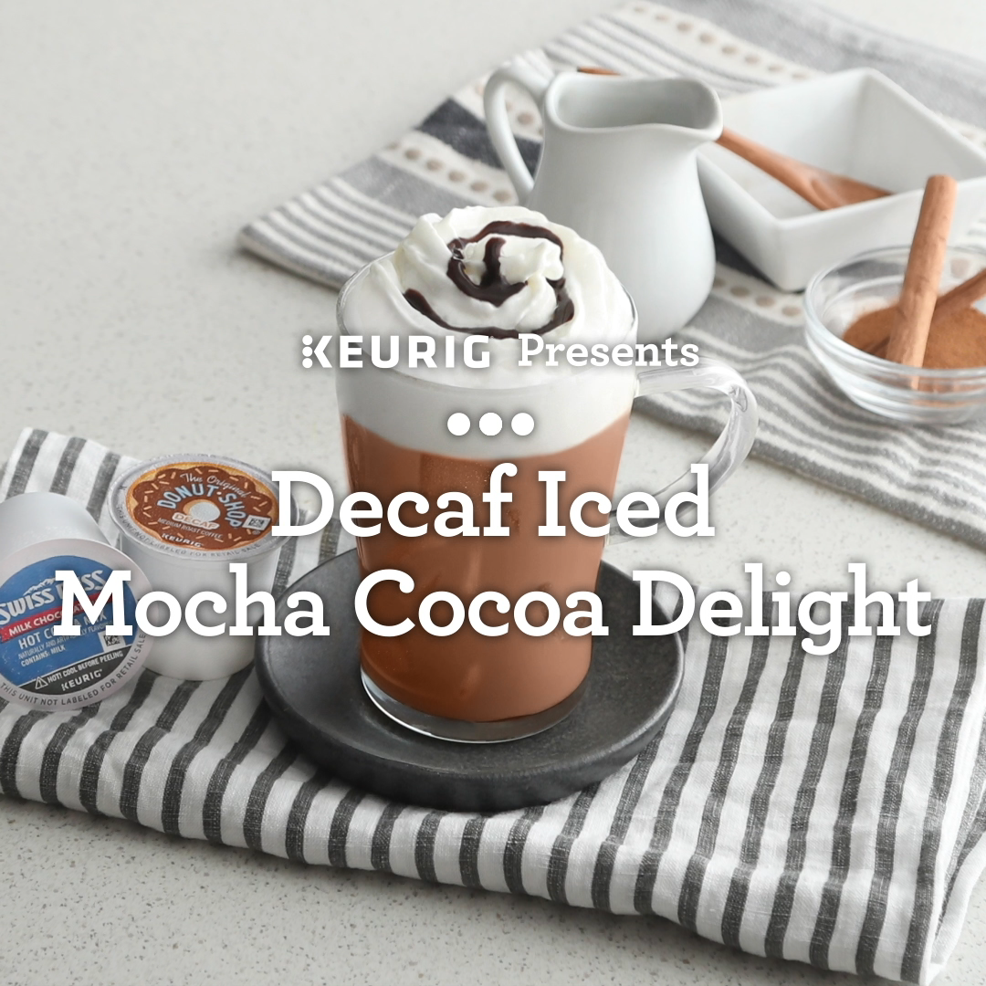 Decaf Iced Mocha Cocoa Delight Recipe -   20 cake Coffee cup ideas