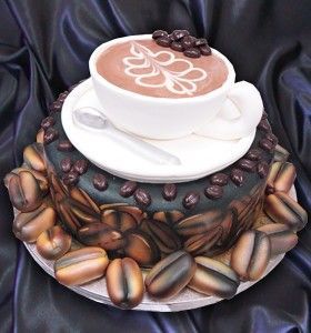 Coffee Cup Cake -   20 cake Coffee cup ideas