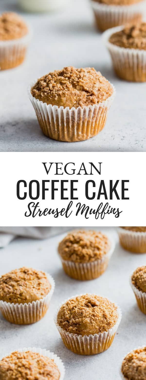 Vegan Coffee Cake Streusel Muffins -   20 cake Coffee cup ideas