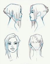 ,  #formalhairstylessketch -   7 short hair Drawing ideas