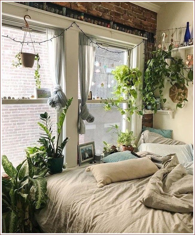 Bedroom Plants Bohemian Inspiration -   8 cozy plants Room ideas