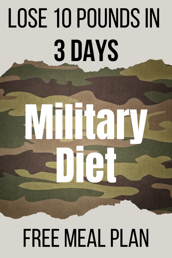 Military Diet – Lose 10 Pounds In 3 Days -   11 diet 3 Day products ideas