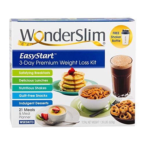 WonderSlim EasyStart 3-Day Premium Weight Loss Kit with 21 Meals, Daily Meal Plan, and Shaker... -   11 diet 3 Day products ideas