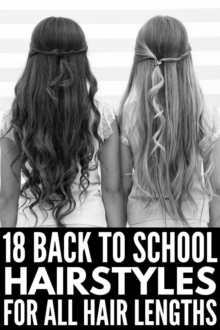 18 Simple and Easy Back to School Hairstyles for Girls We Love -   11 hairstyles For School with bangs ideas