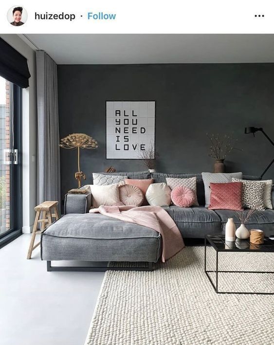 'Rasa' Textured Herringbone Weave Custom Curtains (Steel Grey) -   11 home accessories Living Room apartments ideas